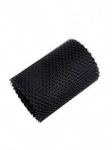 Plastic Drainage Gutter Guard Net, Eaves Net, Gutter Net To Prevent Leaf Clogging, Mesh Downspout Guard Cover - Black - View 2