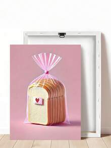 1pc Vintage Italy Posters Oil Painting Style Kitchen Prints,Abstract Pasta And Fork Prints Kitchen Fried Egg Wall Decor,Modern Dining Room Wall Art Funky Kitchen Poster,Bedroom Decor, Living Room Decor, Dining Room Wall Decor,Wall Arts, Wall Decor, Home Decor, Room Decor, Canvas Wall Art, Posters, Wall Art With Frame, Optional Frame ﻿