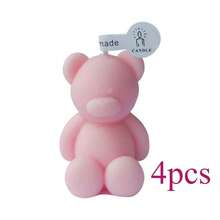 30/9/4 nến thơm không khói hình gấu mini dễ thương, nến thơm lâu trôi cho phòng ngủ, gia dụng, quà tặng sinh nhật cho nữ, nến thơm thủ công tự làm, trang trí phòng ngủ tại nhà, nến thơm làm quà tặng, quà rửa tội cho em bé, quà tặng Giáng sinh, đồ trang trí sang trọng, nến trang trí, quà tặng cho phụ nữ - Nhiều màu - Xem 22