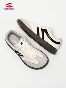 HOBIBEAR 成人宽版赤足鞋，舒适柔软橡胶鞋底，超宽鞋头，轻便户外徒步运动鞋 - 米色 - 查看 4