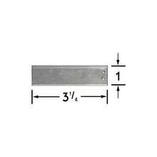 Etiquetas de metal de doble cara para aplicaciones de exteriores, jardinera y alta durabilidad; etiquetas de aluminio para plantas con cables de 6 pulgadas paquete de 50 - inicial - Ver 3