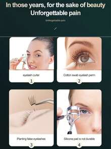 RAF 2-In-One Heated Eyelash Curler And Electric Eyebrow Trimmer - USB Rechargeable 180mAh Lithium Battery, 2 Usage Heads, Quick Eyebrow Shaping / 60-Second Heat Protection, 48-Hour Long-Lasting Eyelash Curling/Washable Blade Heads/Beauty Tool With Gentle Heating, Portable Beauty Solution, Easy To Curl And Trim