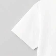 Streetwear T-Shirt Unisex Men Women 100% Cotton Top Premium Streetwear New Release Fast Shipping Various Colors!! - 白色 - 查看 3