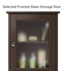 Storage Cabinet Bathroom Storage Cabinet With Adjustable Shelves, 2 Doors For Bathroom, Kitchen, Living Room, White