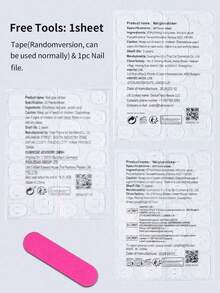 Elevate Your Style With, 24Pcs Almond Black Gradient Tip Press On Nails Medium Fit Perfectly Design Acrylic False Nail Set,Contain 1Pc Jelly Glue And 1Pc Nail File, Red Nails For Women And Girls To Diy Daily Work Study And Party Use Nail Supplies Nails - 白2 - 查看 6