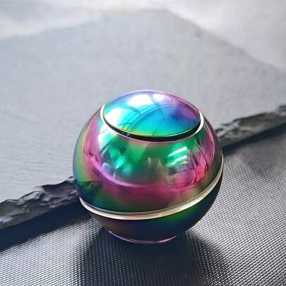 XIANG YU Juguete antiestrés, juguete sensorial para adultos, juguete de escritorio de oficina, girador de dedos de metal, regalo perfecto para cumpleaños y días festivos
