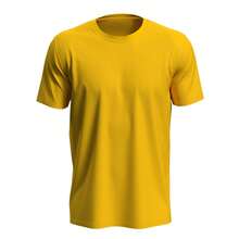 Unisex Adult Lux TShirt (Sunflower Yellow) - Yellow - View 1