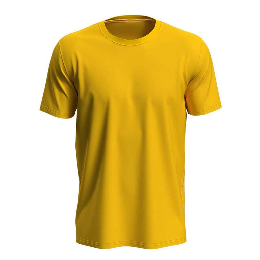 Unisex Adult Lux TShirt (Sunflower Yellow) - Yellow - View 1