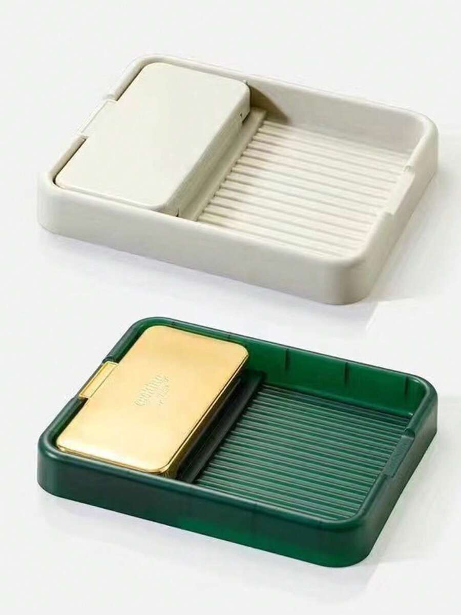 1pc Foldable Kitchen Pot Lid Holder Rack, Suitable For Pots, Lids, And Cutting Boards, Kitchen Organization And Storage