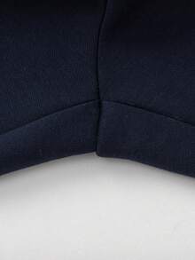 Balabala Tween Boy 2026 Autumn/Winter Pockets Drawstring Casual Sports Pants - Dark Blue - View 8