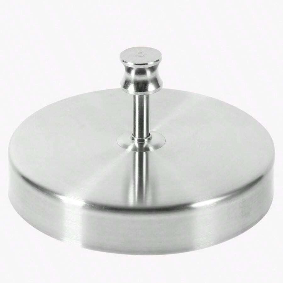 Molde de Acero Inoxidable para Prensas de Hamburguesas Redondas, Hace 4 12 Empanadas, 1 - inicial - Ver 1