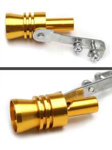 Turbo Whistle 排气管发声器，涡轮增压器，汽车排气声音放大器，铝制排气泄压阀，通用汽车配件，适用于汽车和摩托车