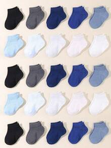 10 Pairs Newborn Baby Socks, Preemie Short Socks, Seamless Socks For Baby Boys And Girls, Ankle Socks, Essential Baby Party Decoration And Holiday Gifts For Halloween, Thanksgiving, Christmas - Multicolor - View 2