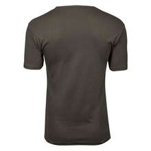 Tee Jays Mens Interlock Short Sleeve TShirt (Dark Olive) - Olive Green - View 2