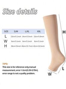 2 Pairs Open Toe Copper Compression Socks Women Men Toeless Footless Knee High Long Fit Cycling Running Sport Gym, Cozy