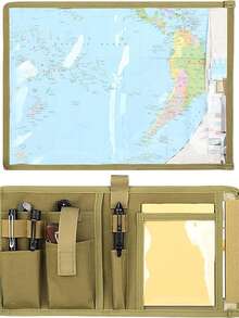 Wasserdichte Outdoor Kartentasche, Militärisches Outdoor Taktisches Notizbuch, Tagebuch, Stiftetasche, Buchcover, Wasserdichte Tasche, Kartentasche