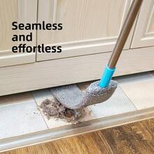 Plumero retráctil de microfibra con mango largo - Limpia fácilmente áreas de difícil acceso | Plumero retráctil para techos y esquinas | Herramienta de limpieza ligera para dormitorios y salas de estar | Eliminador de pelos y telarañas | Imprescindible para apartamentos y oficinas | Excelente para limpiar interiores de autos y persianas