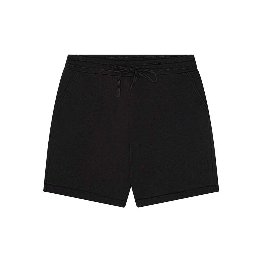 Unisex Adult Sponge Fleece Sweat Shorts (Black) - Coffee Brown - View 1