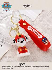 Paw Patrol Paw Patrol Keychain, Soft Rubber Couple Backpack Pendant, Cute Backpack Pendant, Party Gift, The Best Holiday Gift For Good Friends, Party Atmosphere Decoration, Perfect Party Decoration, Home Decoration Ornaments, Perfect Room Decoration, Christmas Gift, Valentine's Day, Ideal Friend Gift Suitable For Birthday Celebrations, Souvenirs Women's Souvenir,Cute Aesthetic, Valentine Day, Gifts, Decorations, Home Decor,Valentines Gifts