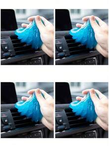 Car Cleaning Gels Car Cleaning Putty Universal Auto Detailing Tools Car Interior Cleaner, Dust Cleaning Slime, Car Accessories Gift For Men & Women - Multicolor - View 9