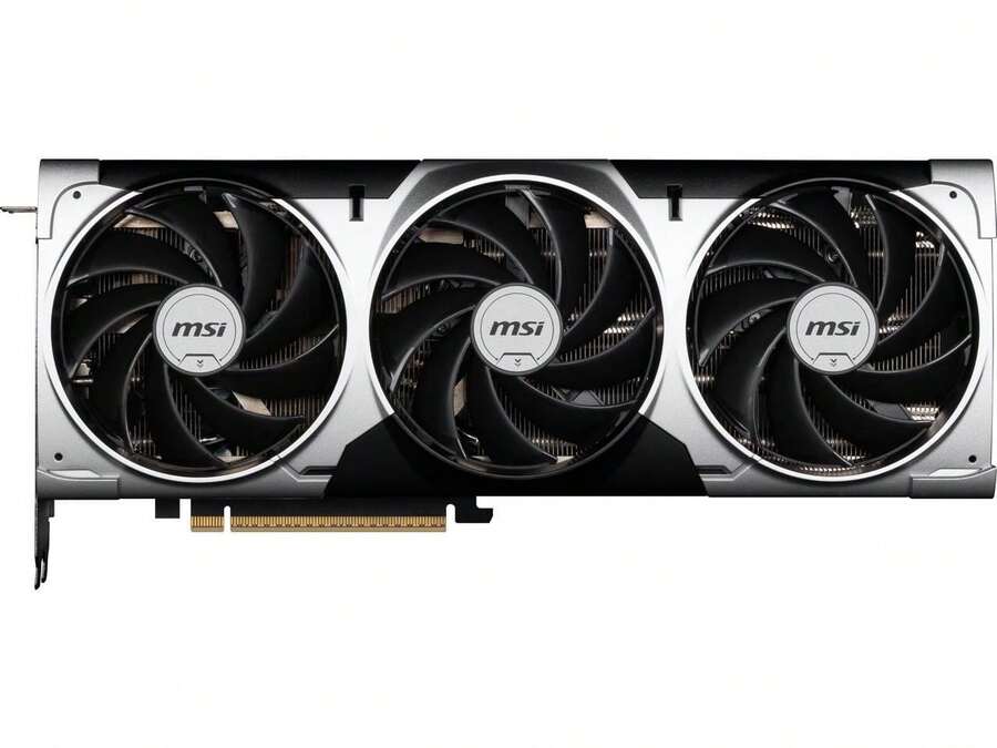 MSI Ventus GeForce RTX 5070 Ti 16GB GDDR7 PCI Express 5.0 Graphics Card RTX 5070 TI 16G VENTUS 3X OC - Black - View 1