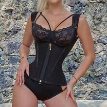 Corset Belt - Black - View 8