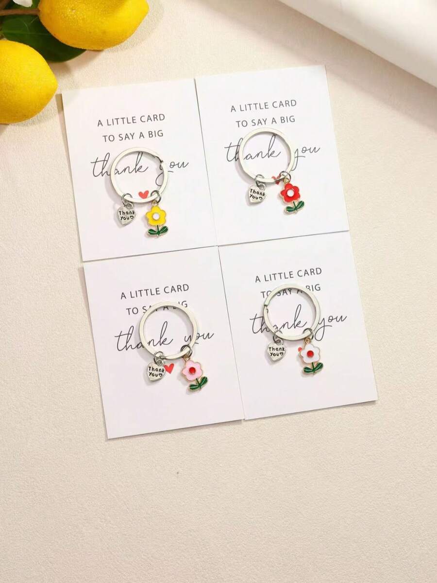 Creative Cartoon Fried Egg Keychain, Thanksgiving Gift, Suitable For Thanksgiving, Daily Use - Multicolor - View 1