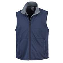 Result Mens Core Soft S Bodywarmer Jacket (Navy Blue) - 藍色 - 查看 2
