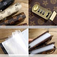 QS A6 带锁活页夹，50 张 & 100 页 - 防水、磁性、法律裁定、无文字 - 预算追踪器、现金笔记本、财务规划师、带密码的储蓄挑战书、储蓄计划、双周储蓄计划、10000 储蓄计划、储蓄策略