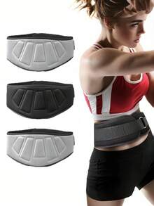 Atmungsaktiver schweißableitender Gewichthebergürtel, Kompressionsbauchstütze für Kniebeugen, Kreuzheben, Fitnesstraining