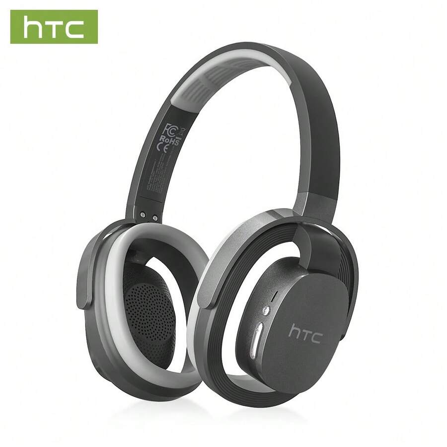HTC HP07 真無線藍牙耳機 主動降噪深度 通透模式外界感知 入耳式舒適佩戴 長時間續航 黑色 - 黑色 - 查看 1