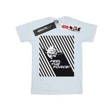 Star Wars Mens Yoda Feel The Force TShirt (White) - White - View 2