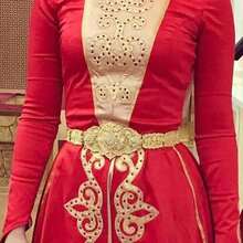 1 Piece Gold Color Morocco Belt For Women Crystal Metal Waist Chain Caucasus Belt Adjustable Length Bride Wedding Jewelry