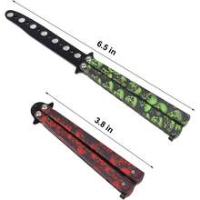Cuchillo Mariposa Peine Made De Entrenamiento Y Peine 3pcs - Multicolor - Ver 3