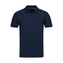 Mens Henry Polo Shirt (Marina Blue) - Blue - View 1