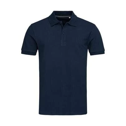 Stedman Mens Henry Polo Shirt (Marina Blue)