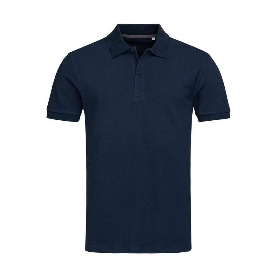 Mens Henry Polo Shirt (Marina Blue) - Blue - View 1