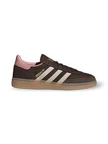 Adidas 阿迪达斯女款手球运动鞋 Spezial 轻质缓震防滑柔软内衬易于清洁手球健身房外出日常棕紫色 JR0852 - 黑火藥 - 查看 4