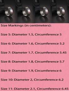 1 Pc Teen Spinner Rings Rotating Rings Stainless Steel Colorful Star And Moon Rings Perfect For Boy Band Jewelry Gifts Size 5 6 7 8 9 10 11