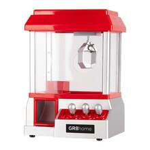 Gr8 Home Candy Grabber Machine Arcade Game Kid's Sweets Christmas Gift Crane Xmas - Red - View 7
