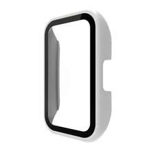 1pc Solid Color Unisex Detachable Protective Case + Screen Protector All-In-One PC Smart Bracelet Protective Case Compatible With Huawei Band 10/9/8, Suitable For All-Day Wear