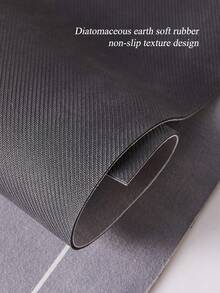 1pc Bathroom Mat, Silica Gel Absorbent Non-Slip Washroom Entrance Carpet - Multicolor - View 6