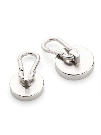 Pegatina de refrigerador con forma de corazón de colores vibrantes, perfecta para decorar refrigeradores, lavadoras, muebles de hierro forjado, decoraciones de Halloween y Navidad, regalos divertidos, regalos creativos para mujeres, ganchos magnéticos con mosquetones perfectos para colgar sombreros, bufandas, cepillos, toallas faciales, llaves y otros artículos