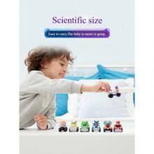 Spin Master ​ Movie 2 Rescue Squad - 7 Pack Racing Cars With Humdinger & Mighty Mouse, Licensed Kids Toy Set For Ages 3+ ( Edges, Holiday Gift Box)​​