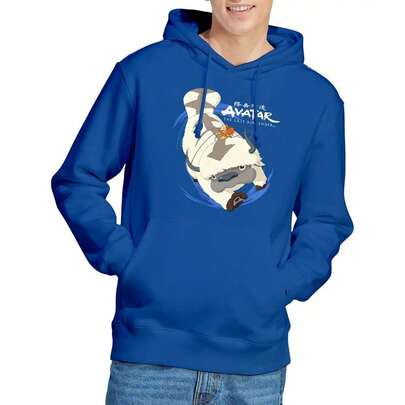 AVATAR Mens In Flight  Hoodie (Royal Blue)