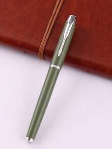 Customized Text/Logo Metal Ballpoint Pen, Business/Office Gift Pen, School/Student Use Neutral Pen
