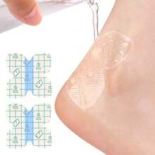 10 Peças Adesivos de Salto em PU à Prova d'Água, Antidesgaste e Antiderrapante, Bandagem para Salto de Sapato para Melhorar o Ajuste e o Conforto do Calçado