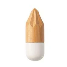 1 pieza Exprimidor de limón manual, Exprimidor de cítricos de madera de haya, Herramienta portátil para prensar jugo de frutas