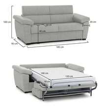 Talamo Italia Schlafsofa Set