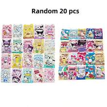 20 件/10 件/5 件 Sanrio 迷你笔记本 - 卡通主题带隔层 - 彩色口袋记事本，适合办公室使用、派对礼品和收藏 - 英文写作派对笔记本 | Sanrio 笔记本 | 耐用封面，适合奖励礼物、2026 新年礼物、毕业礼物、返校季礼物